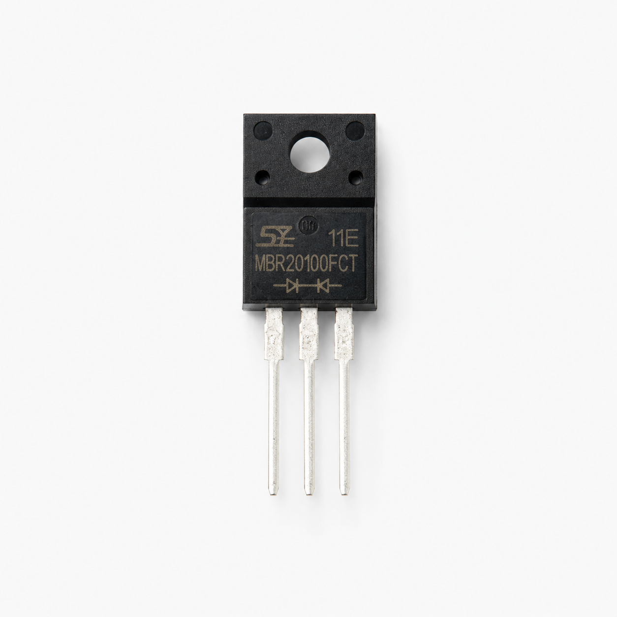 MBR20100FCT 100V 20A Dual Schottky Rectifier - TO-220F DIP Package