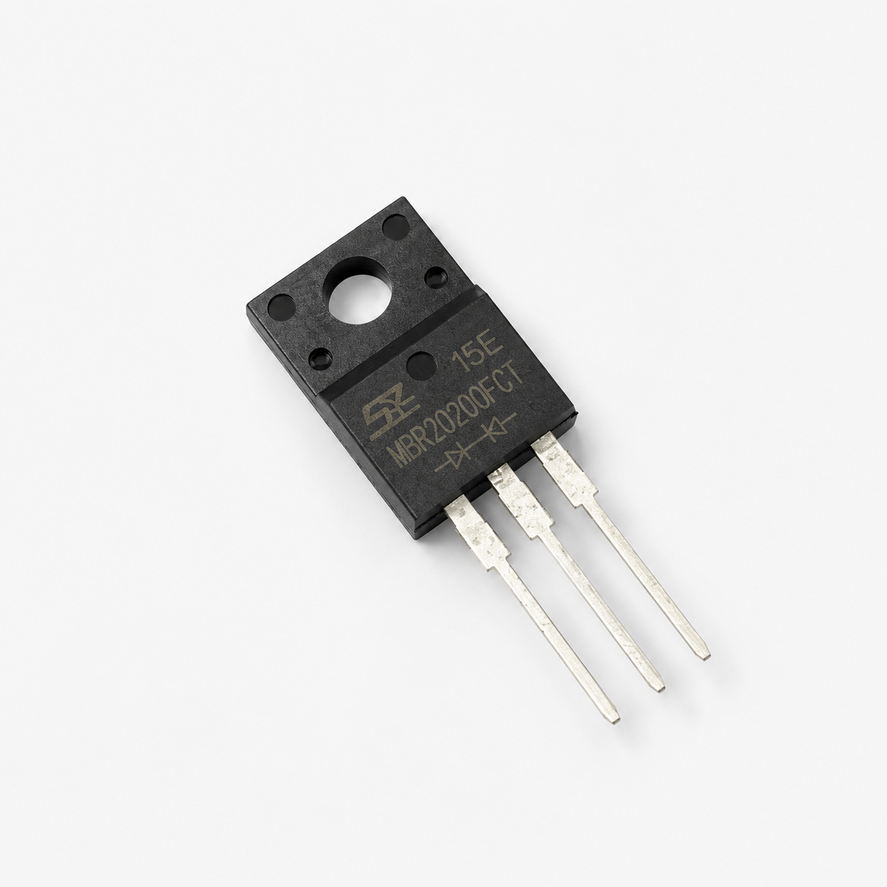 MBR20200FCT 200V 20A Dual Schottky Rectifier - TO-220F DIP Package