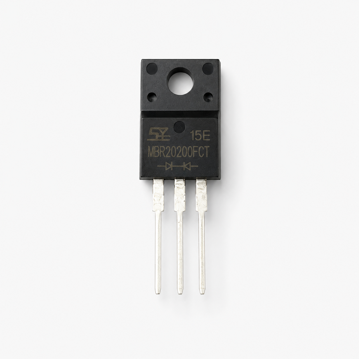 MBR20200FCT 200V 20A Dual Schottky Rectifier - TO-220F DIP Package