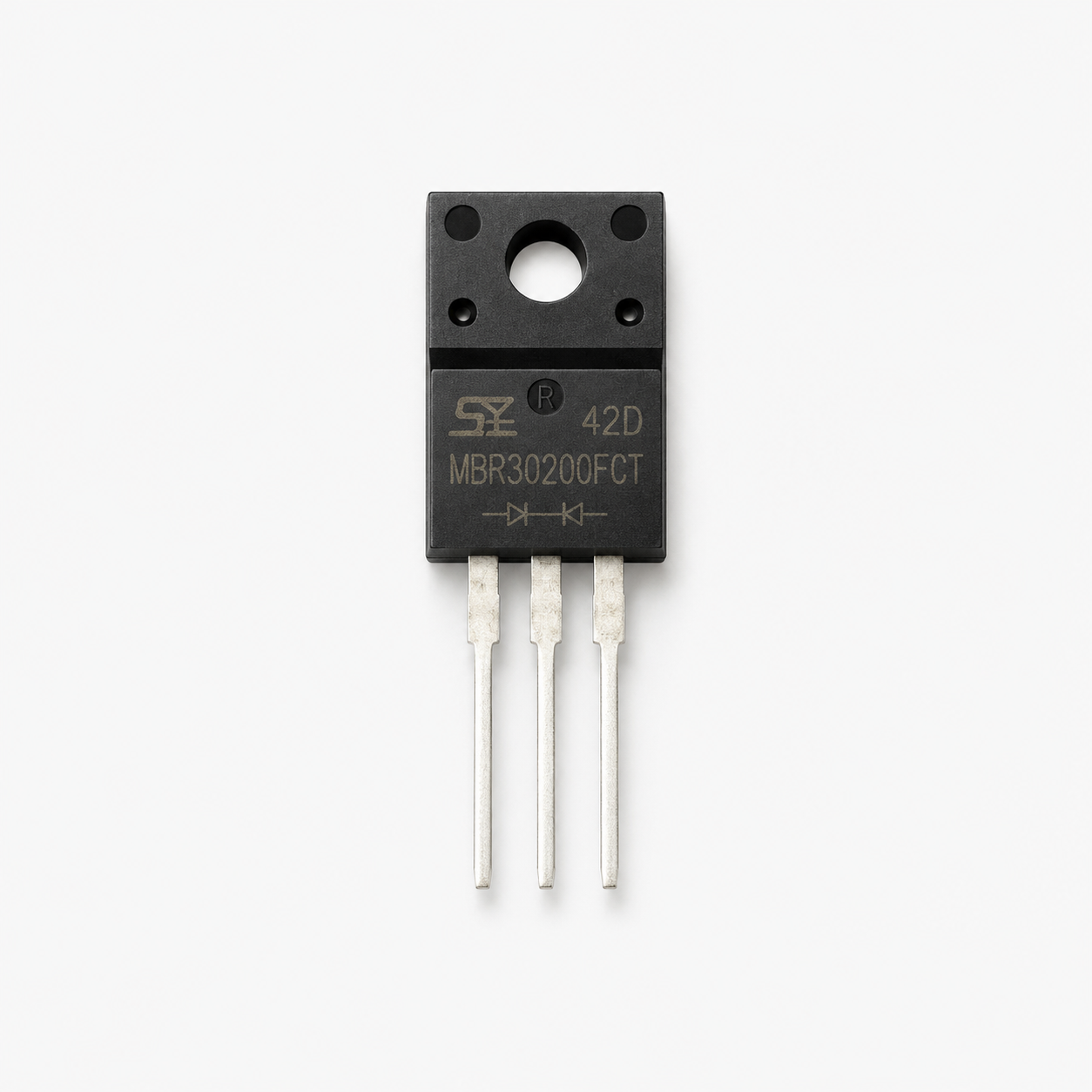 MBR30100FCT 100V 30A Dual Schottky Rectifier - TO-220F DIP Package
