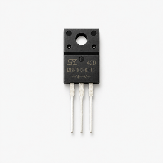 MBR30100FCT 100V 30A Dual Schottky Rectifier - TO-220F DIP Package