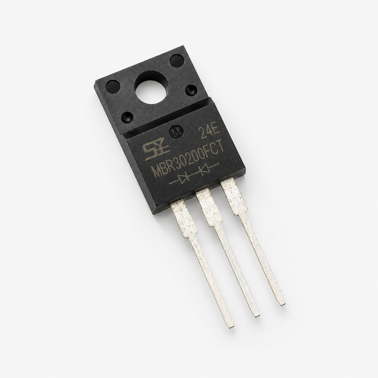 MBR30200FCT 200V 30A Dual Schottky Rectifier - TO-220F DIP Package