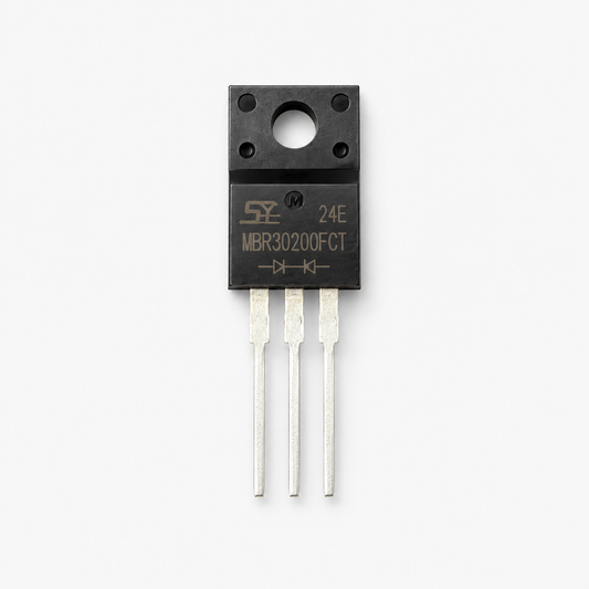 MBR30200FCT 200V 30A Dual Schottky Rectifier - TO-220F DIP Package