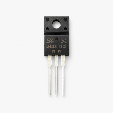 MBR30200FCT 200V 30A Dual Schottky Rectifier - TO-220F DIP Package