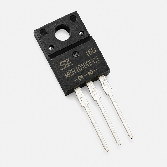 MBR40100FCT 100V 40A Dual Schottky Rectifier - TO-220F DIP Package