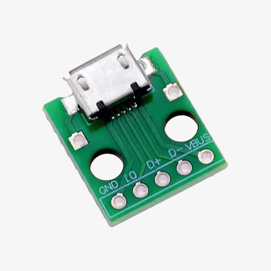 Micro USB Type B Mike Patch Straight Plug Adapter Plate Welding Head