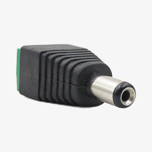 Male DC Adapter with Screw Terminal