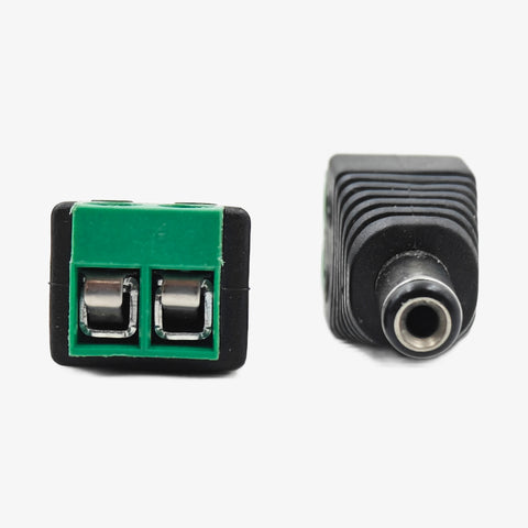 Male DC Adapter with Screw Terminal