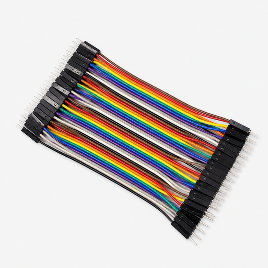 Male to Male Connecting Wires / Jumper Wires - 10cm (Set of 40)