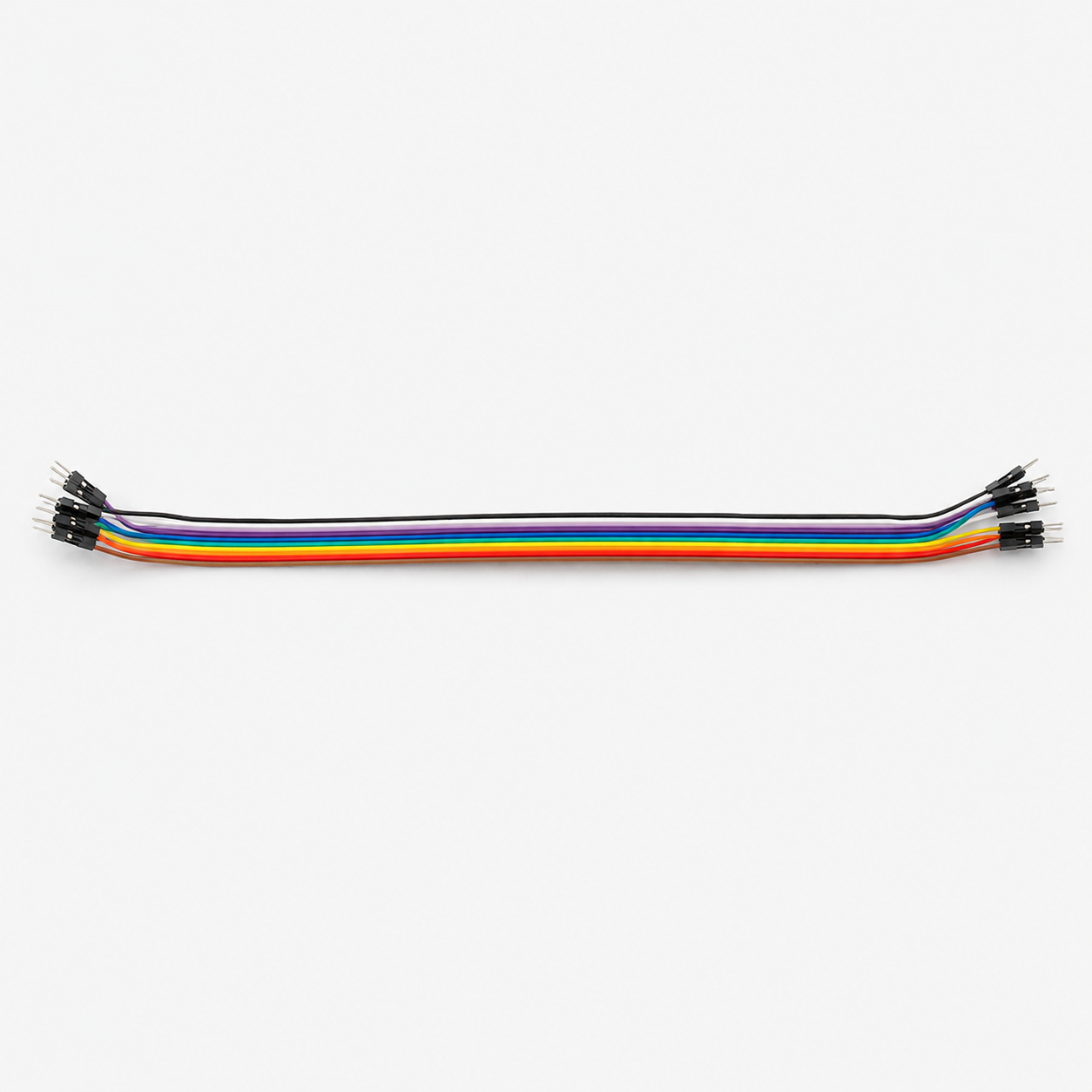 Male to Male Connecting Wires / Jumper Wires - 30cm (Set of 10)