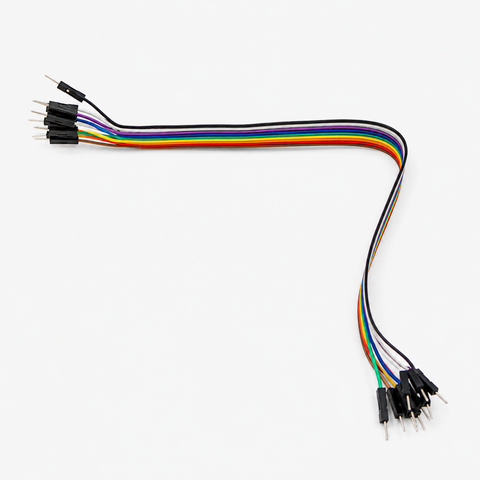 Male to Male Connecting Wires / Jumper Wires - 30cm (Set of 10)