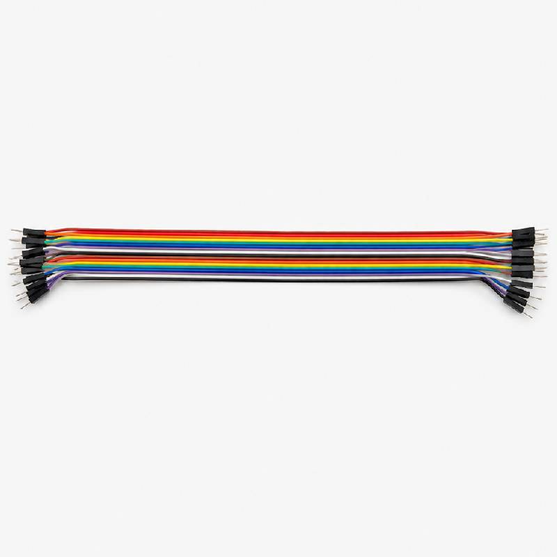 Male to Male Connecting Wires / Jumper Wires - 30cm (Set of 20)