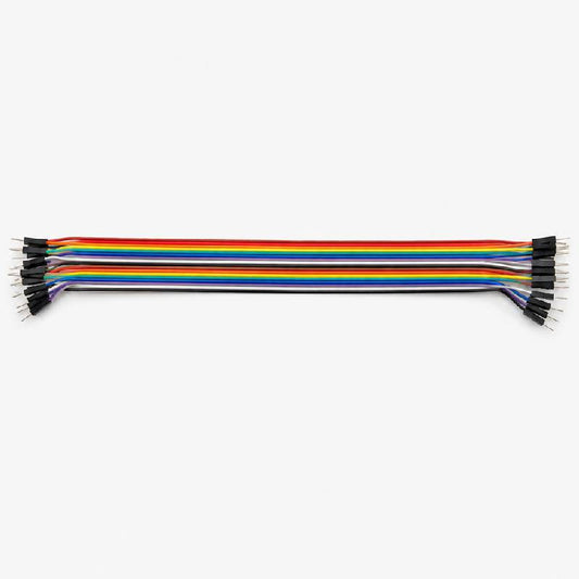 Male to Male Connecting Wires / Jumper Wires - 30cm (Set of 20)