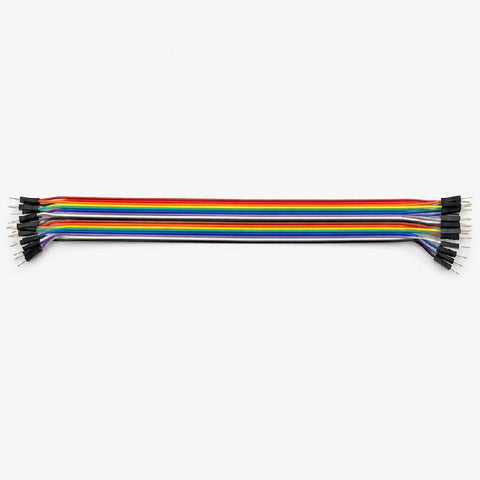 Male to Male Connecting Wires / Jumper Wires - 30cm (Set of 20)