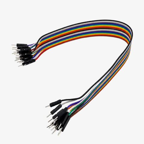 Male to Male Connecting Wires / Jumper Wires - 30cm (Set of 20)