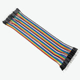 Male to Male Connecting Wires / Jumper Wires (Set of 40)
