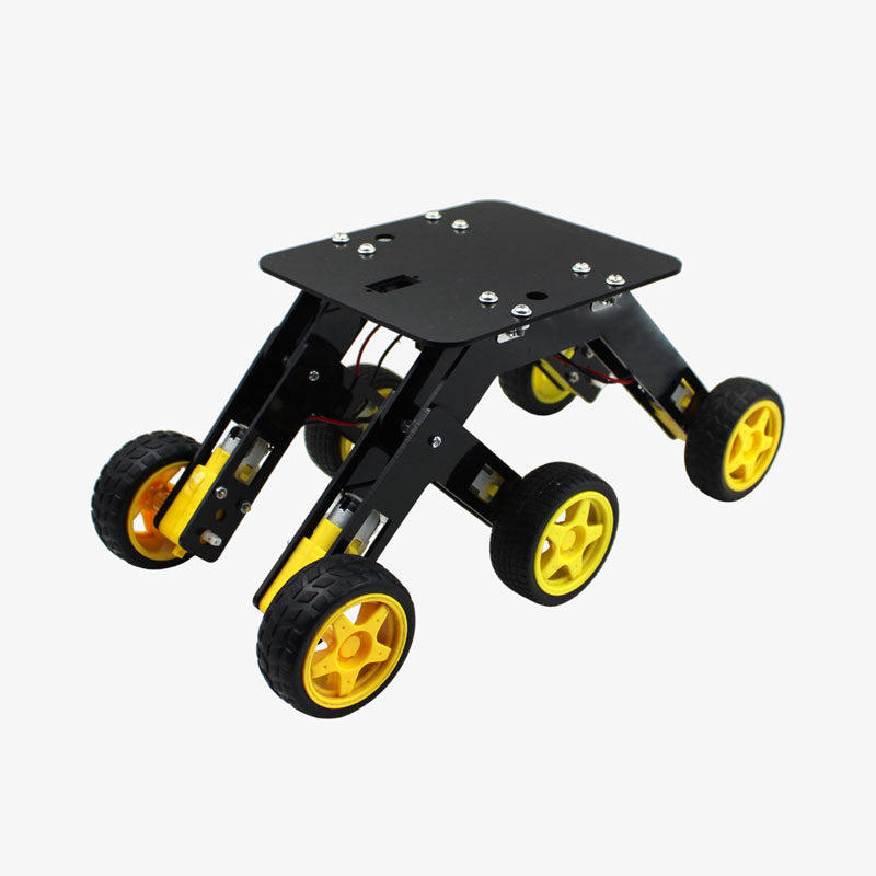 Mars Rover Robot DIY Kit with Acrylic Parts, Nuts and Bolts - 6WD Car ...