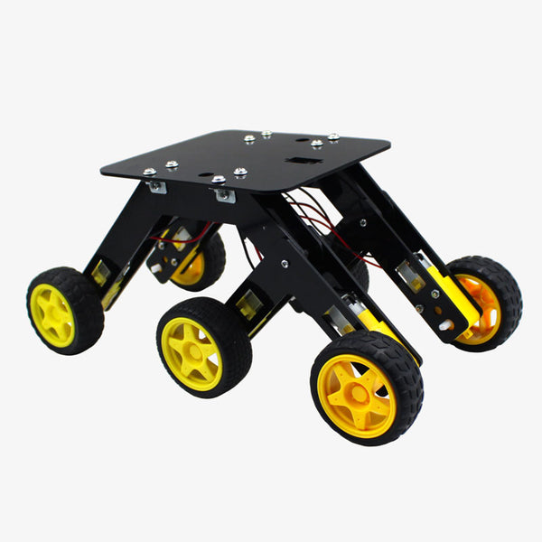 Mars Rover Robot DIY Kit with Acrylic Parts, Nuts and Bolts - 6WD Car ...
