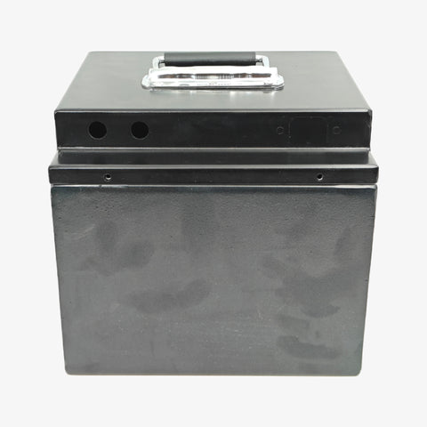 60V 29Ah Metal Battery Box For Lithium Battery Pack - (225x210x200mm)