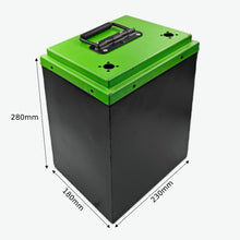 Load image into Gallery viewer, 12V Metal Sheet Box For Lithium Battery Pack Dimensions