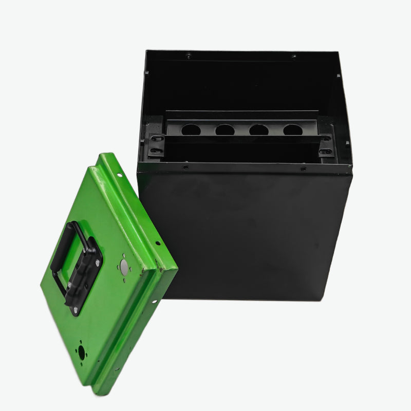 12V Metal Sheet Box For Lithium Battery Pack for 4 Prismatic Cells