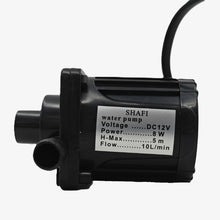 Load image into Gallery viewer, Mini 12V DC 8W Brushless Submersible Solar Water Pump Motor