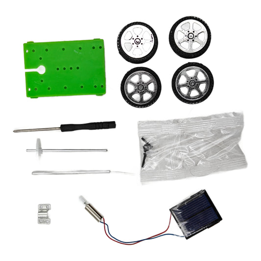 Mini DIY Solar Powered Toy Car Kit