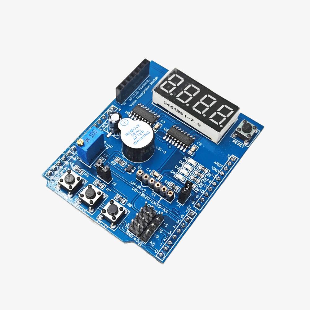Multifunction Shield For Arduino Uno / Leonardo – QuartzComponents