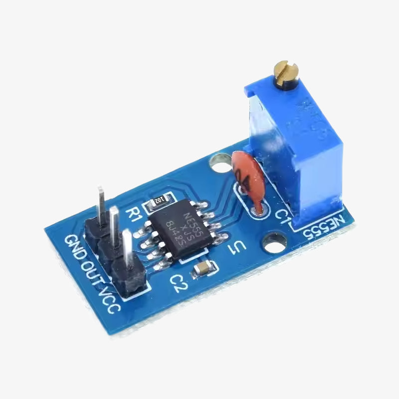 Frequency Adjustable Pulse Generator Module NE555
