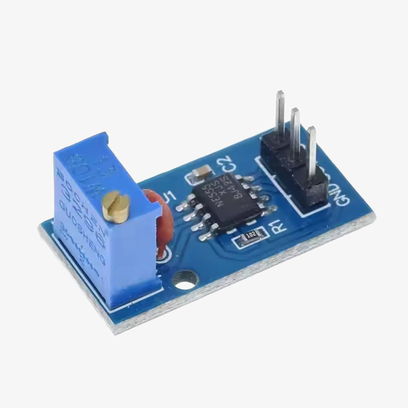 Frequency Adjustable Pulse Generator Module NE555
