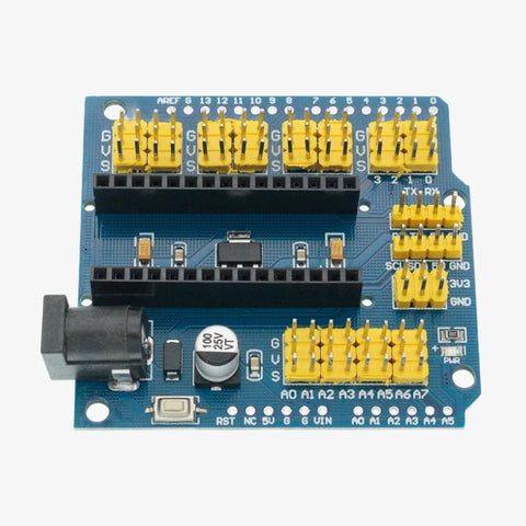 Nano 328P Expansion Adapter Breakout Board I/O Shield