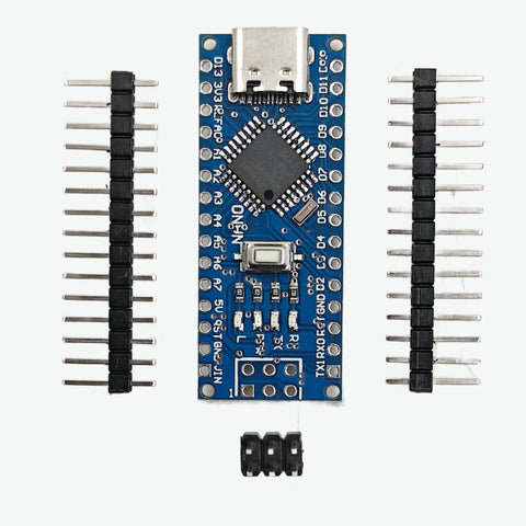 Nano R3 CH340 Chip Development Board-Compatible with Arduino-Type C Unsoldered
