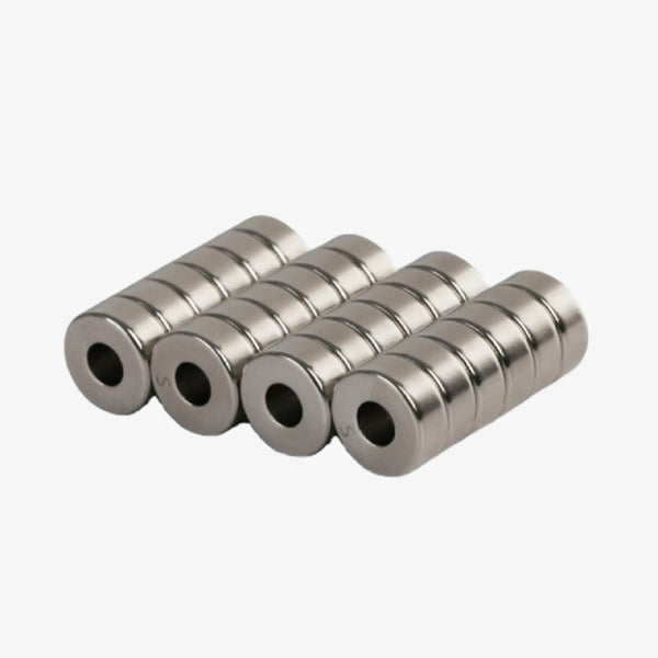 Neodymium (NdFeB) 6x3x6 mm Ring Magnet - High-Strength Rare Earth Magnet