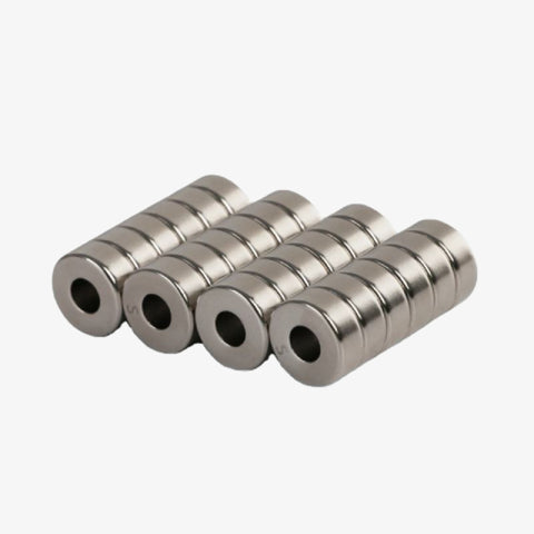Neodymium (NdFeB) 6x3x6 mm Ring Magnet - High-Strength Rare Earth Magnet