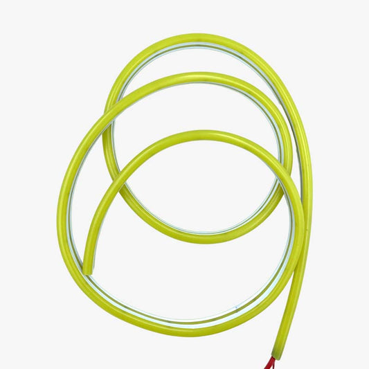 Yellow Color Neon Flexible Strip Light 12V DC Waterproof LED light for Decoration