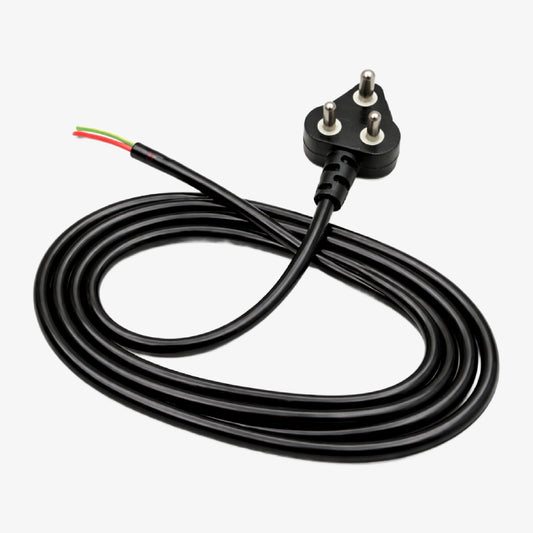3 Pin Power Supply AC Extension Cord Power Cable 180v to 240v AC 10A - 1.3 meter