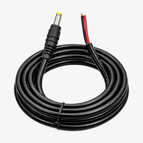 DC Jack Male Connector 6.2 x 2.5mm with 1.3 meter Cable - High Quality
