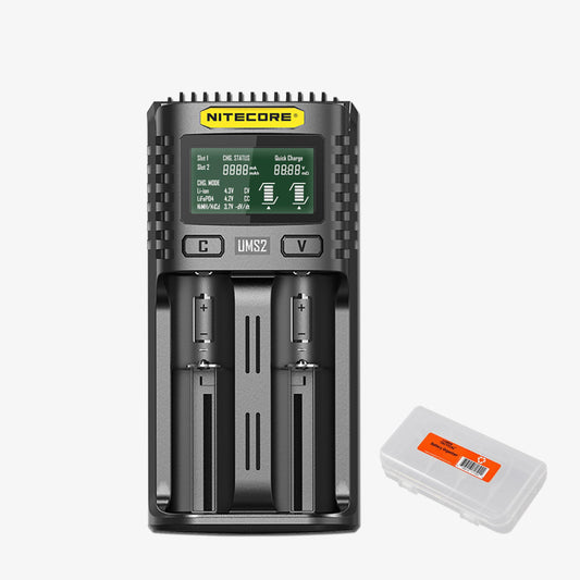Nitecore UM2 1500mA Intelligent USB-C Dual-Slot Super Charger-image-27