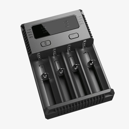 Nitecore New i4 1500mA Intelligent USB-C Four-Slot Automatic Charger
