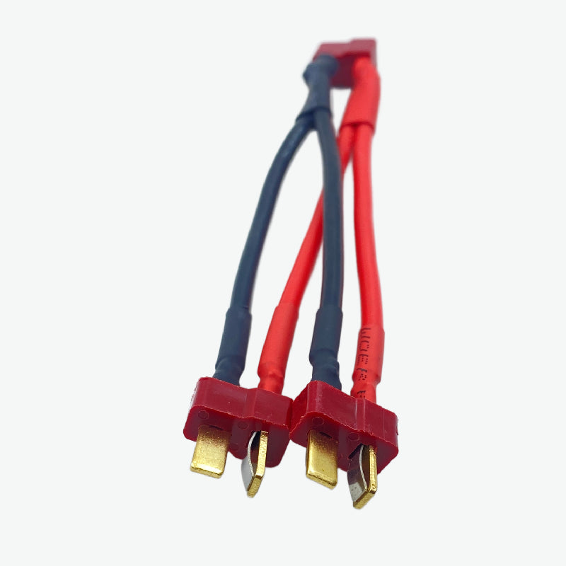 Nylon T-Connector Female Male with 14AWG Silicone Wire