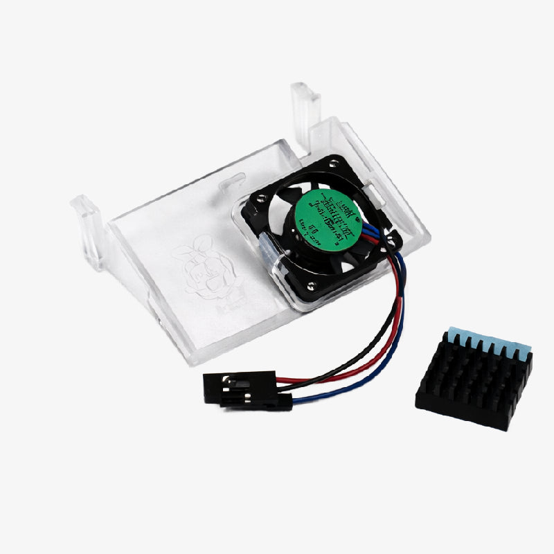 Official Raspberry Pi 4 Case Cooling Fan Module with Heat Sink