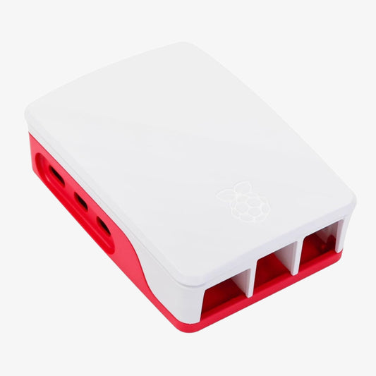 SC1159 | Raspberry Pi Case for Pi 5 Red/White