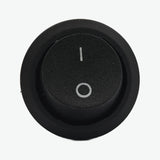 On-Off Round Rocker Switch - 6A 250V