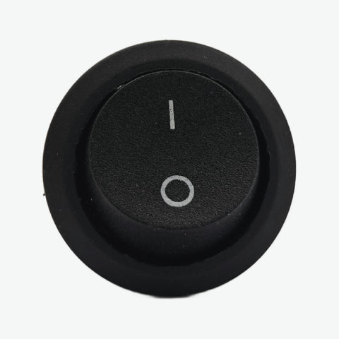 On-Off Round Rocker Switch - 6A 250V