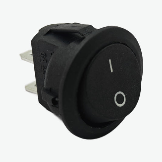 On-Off Round Rocker Switch - 6A 250V