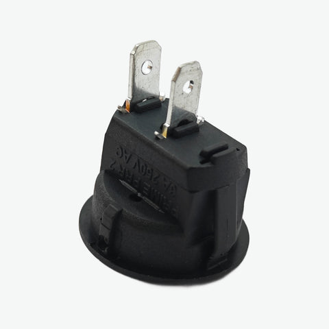 On-Off Round Rocker Switch - 6A 250V