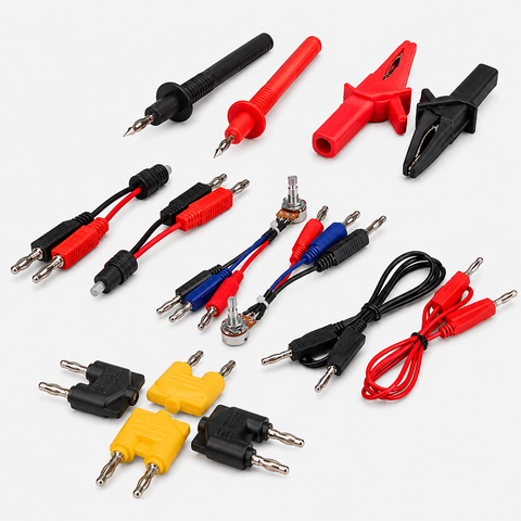 92-Piece Automotive Test Lead Kit - Auto Electrical Diagnostic Tool Set with Wire Connectors & Adapter Leads