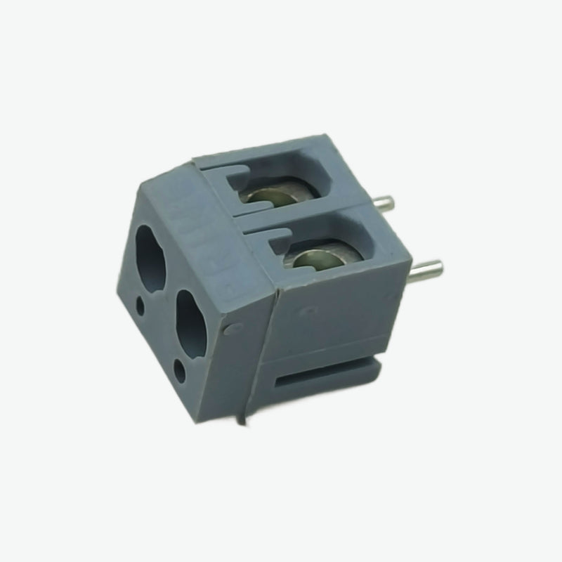 2 Pin PCB Mount Terminal Block Connector - 5mm Pitch