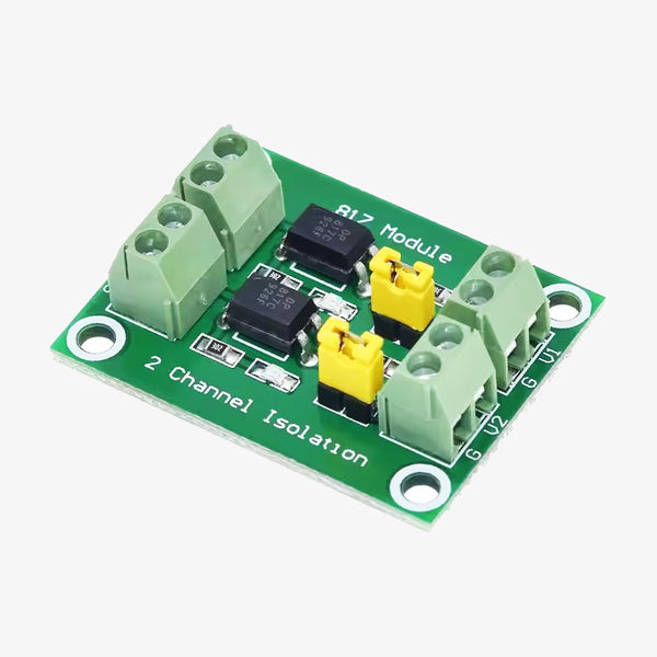 PC817 2-Channel Optocoupler Isolation Module