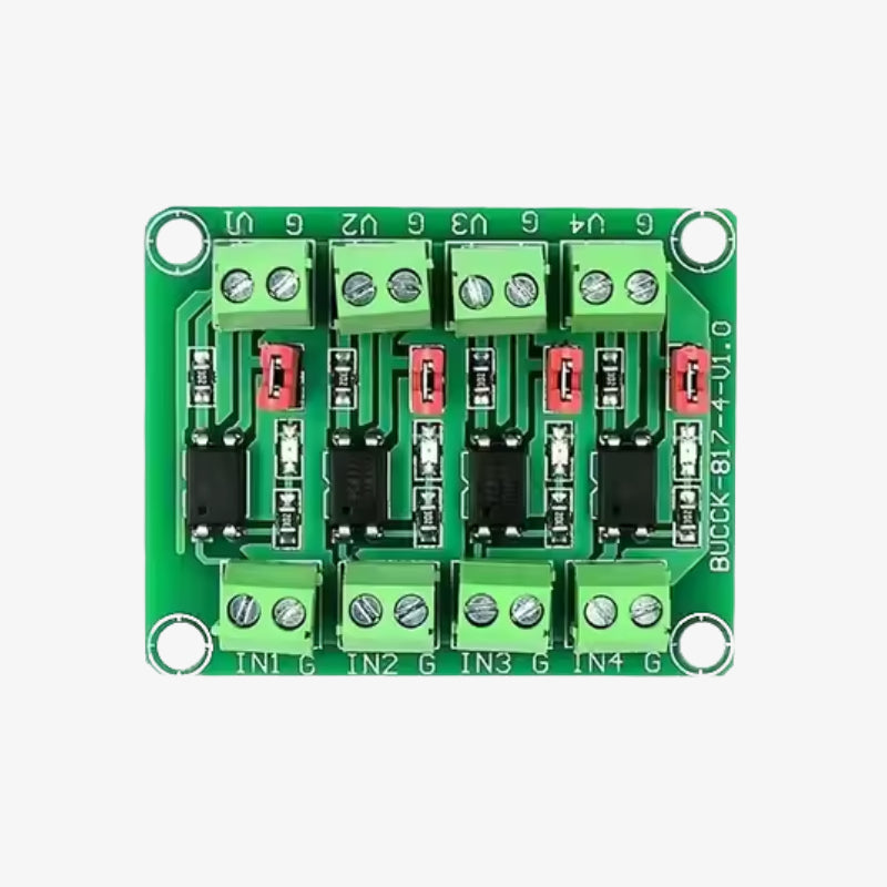 PC817 4-Channel Optocoupler Module